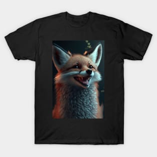 Cool portrait of a cute Fox T-Shirt